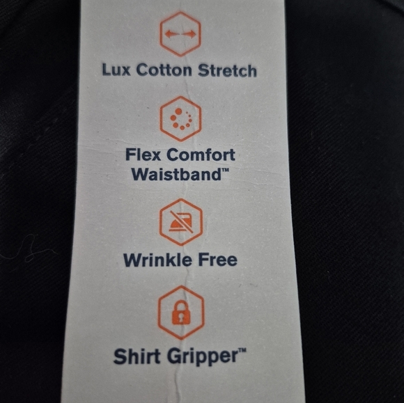 Dockers Signature Black Classic Fit Khaki Pants Size 40×30 - Picture 6 of 9